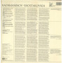 Rachmaninoff, Shostakovich LP Symphony No. 3, Symphony No. 6 / 2908591 Sigillato