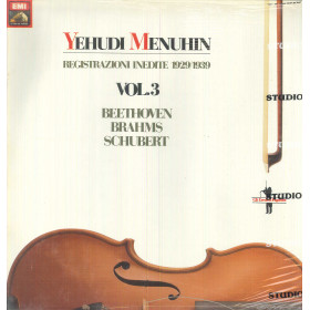 Yehudi Menuhin LP Beethoven, Brahms, Schubert Vol. 3 / EMI – 532908721 Sigillato Yehudi Menuhin LP Beethoven, Brahms, Schubert Vol. 3 / EMI – 532908721 Sigillato