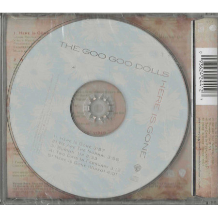 Goo Goo Dolls CD' Singolo Here Is Gone / Warner Bros – 9362424412 Sigillato
