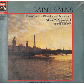 Saint-Saens, Ciccolini LP Piano Concertos Nos. 1, 2 & 3 / EG2905711 Sigillato Saint-Saens, Ciccolini LP Piano Concertos Nos. 1, 2 & 3 / EG2905711 Sigillato