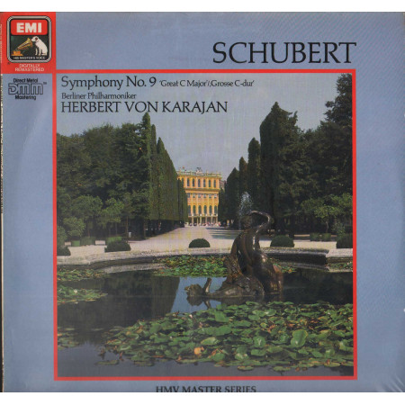 Schubert, Karajan LP Symphony No. 9 Great C Major / Grosse C-Dur / 2906121 Sigillato