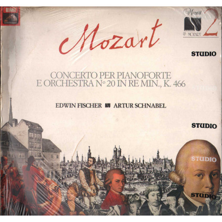 Mozart, Fischer LP Concerto Per Pianoforte E Orchestra N.20 In Re Min. K. 466 Sigillato
