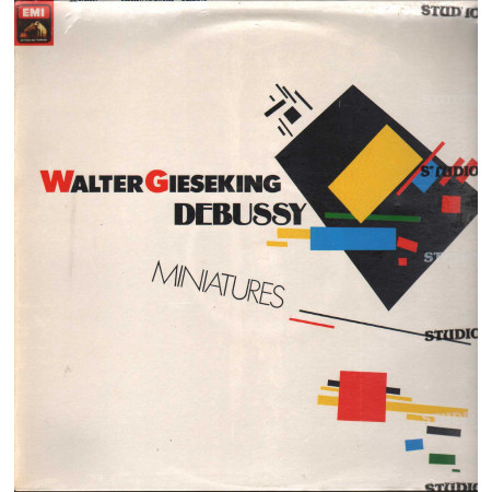 Debussy, Gieseking LP Miniatures / EMI – 532905501 Sigillato