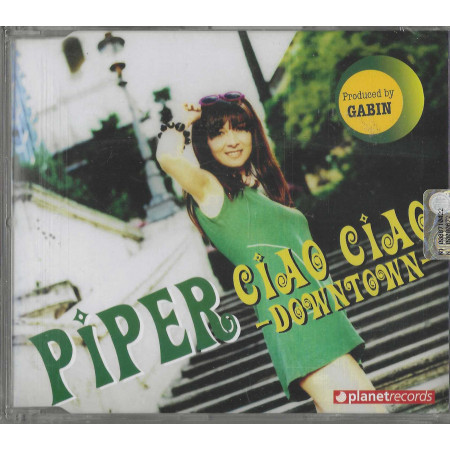 Piper CD' Singolo Ciao Ciao Downtown / Planet Records – PLT127CDS Sigillato