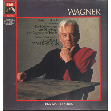 Wagner, Karajan LP Tristan Und Isolde, Tannhauser, Die Meistersinger Sigillato