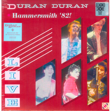 Duran Duran 2 LP Hammersmith '82! Gold Vinyl 40th Ann. /  Parlophone Sigillato