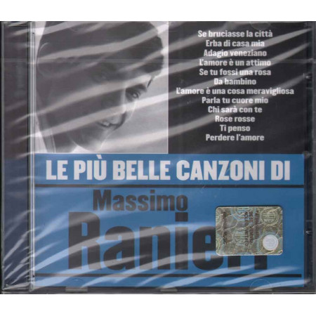 Massimo Ranieri  CD Le Piu' Belle Canzoni Di Nuovo Sigillato 5050467672529
