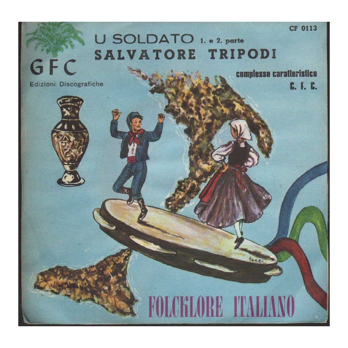 Paolo Frescura Vinile 7 45 giri Grazie Al Cielo / Vieni / H6078 Nuovo
