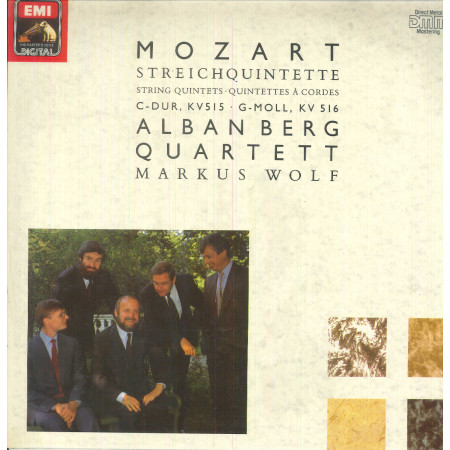 Mozart, Wolf Lp Vinile Streichquintette, String Quintets, Quintettes À Cordes Sigillato