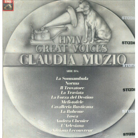 Claudia Muzio Lp Vinile HMV Great Voices / EMI – 532910101M Sigillato Claudia Muzio Lp Vinile HMV Great Voices / EMI – 532910101M Sigillato