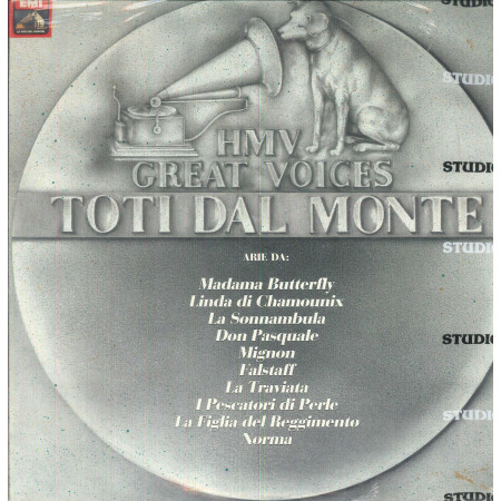 Toti Dal Monte Lp Vinile HMV Great Voices / EMI – 532910051M Sigillato