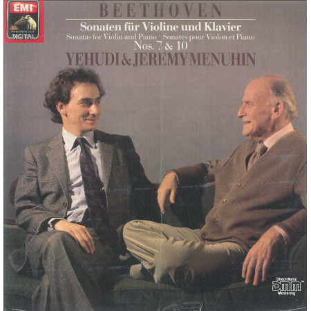 Beethoven, Menuhin Lp Vinile Sonaten Für Violine Und Klavier 7, 8 Sigillato