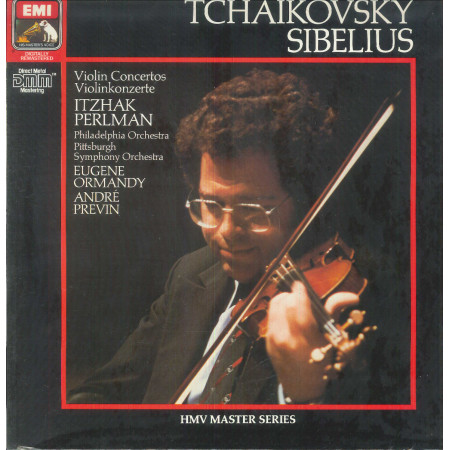 Tchaikovsky, Sibelius, Perlman Lp Vinile Violin Concertos / 2910521 Sigillato