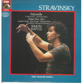 Stravinsky, Rattle Lp Vinile Pulcinella Complete Ballet, Suites Nos. 1, 2 Nuovo Stravinsky, Rattle Lp Vinile Pulcinella Complete Ballet, Suites Nos. 1, 2 Nuovo