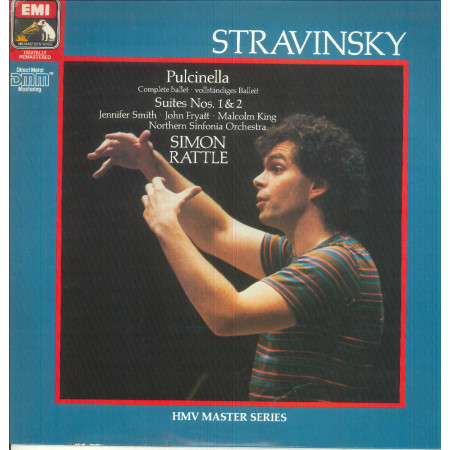 Stravinsky, Rattle Lp Vinile Pulcinella Complete Ballet, Suites Nos. 1, 2 Nuovo