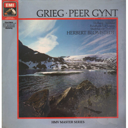 Blomstedt, Grieg Lp Vinile Peer Gynt, Incidental Music, Buhnenmusik Sigillato