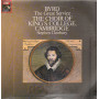 Byrd, Cleobury Lp Vinile The Great Service / His Master's Voice – EL2705641 Sigillato