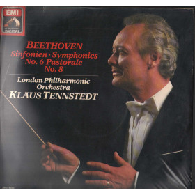 Beethoven, Tennstedt Lp Vinile Symphonies No. 6 Pastorale & No. 8  Sigillato Beethoven, Tennstedt Lp Vinile Symphonies No. 6 Pastorale & No. 8  Sigillato