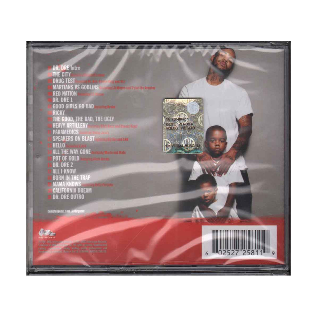 Game CD The R.E.D. Album / DGC Interscope Records 0602527258119