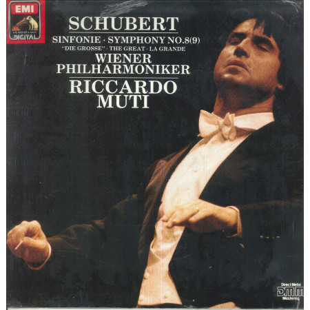 Schubert, Muti Lp Vinile Sinfonie Nr. 8,9 C Dur D 944 Die Grosse Sigillato