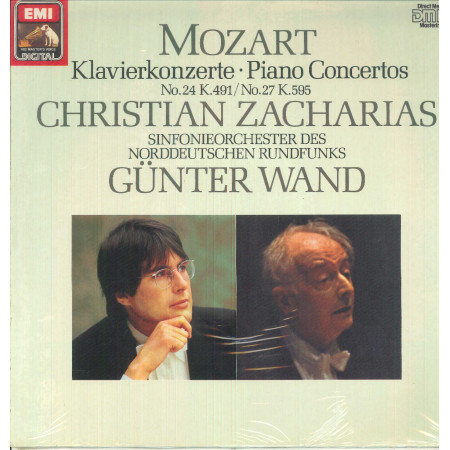 Mozart, Zacharias, Wand Lp Vinile Klavierkonzerte 24 K.491, 27 K.595 Sigillato