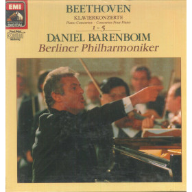 Beethoven, Barenboim Lp Vinile Klavierkonzerte Concertos Pour Piano 1,5 Sigillato Beethoven, Barenboim Lp Vinile Klavierkonzerte Concertos Pour Piano 1,5 Sigillato