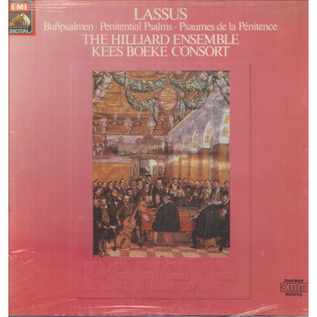 Lassus, Consort Lp Vinile Bußpsalmen, Penitential Psalms, Psaumes De La Pénitence