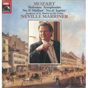 Mozart, Marriner Lp Vinile Symphonies No.35 Haffner / No. 41 Jupiter Sigillato Mozart, Marriner Lp Vinile Symphonies No.35 Haffner / No. 41 Jupiter Sigillato