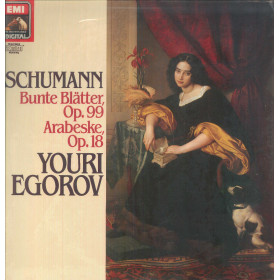 Egorov, Schumann Lp Vinile Bunte Blatter, Op.99 / Arabeske, Op. 18 Sigillato Egorov, Schumann Lp Vinile Bunte Blatter, Op.99 / Arabeske, Op. 18 Sigillato