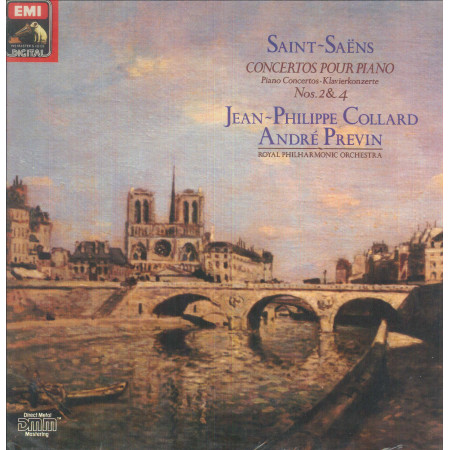 Saint Saens, Collard, Previn Lp Vinile Concertos Pour Piano Nos 2, 4 Sigillato