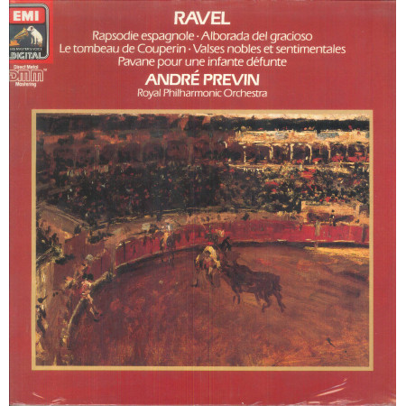 Ravel, Previn Lp Vinile Rapsodie Espagnole / Alborada Del Gracioso Sigillato