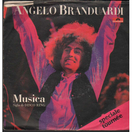 Angelo Branduardi Vinile 7" 45 giri Musica / L'Amico / Polydor – 2060259 Nuovo
