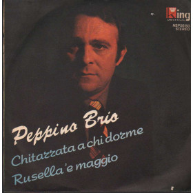 Peppino Brio Vinile 7" 45 giri Chitarrata A Chi Dorme / Rusella E Maggio Nuovo Peppino Brio Vinile 7" 45 giri Chitarrata A Chi Dorme / Rusella E Maggio Nuovo