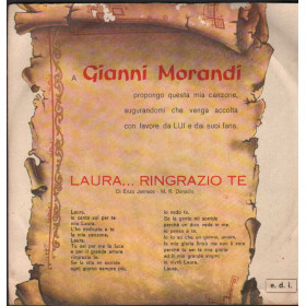 Enzo Jannace Vinile 7" 45 giri Laura Ringrazio Te / Asciuga Le Tue Lacrime Nuovo Enzo Jannace Vinile 7" 45 giri Laura Ringrazio Te / Asciuga Le Tue Lacrime Nuovo