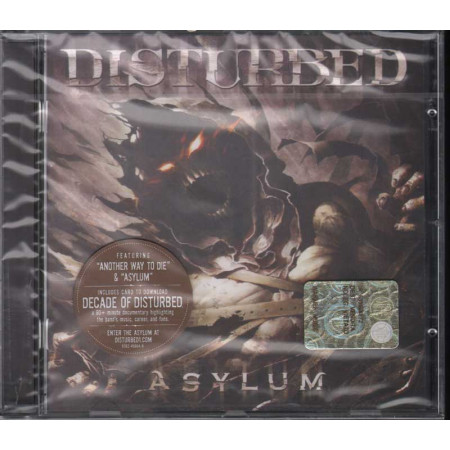Disturbed CD Asylum Nuovo Sigillato 0093624966487