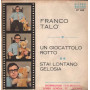 Franco Talò Vinile 7" 45 giri Come Un Giocattolo Rotto Mi Butti Via / Silver Record – XP626 Nuovo